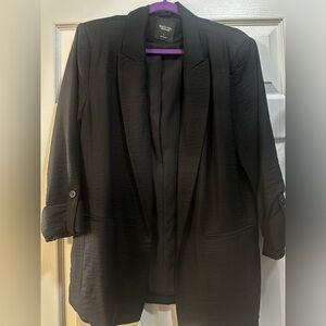 Black Blazer 3/4 sleeve Simply Vera